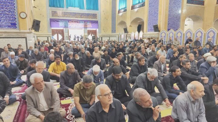 تصاویر/ اقامه نماز جمعه در شهر بم