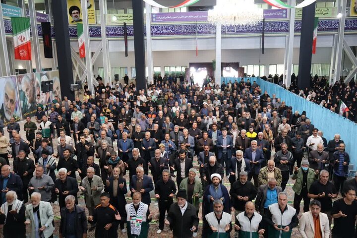 تصاویر/ اقامه نماز جمعه در شهر رابر