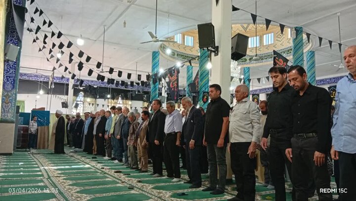 تصاویر/ اقامه نماز جمعه در شهر بهرمان