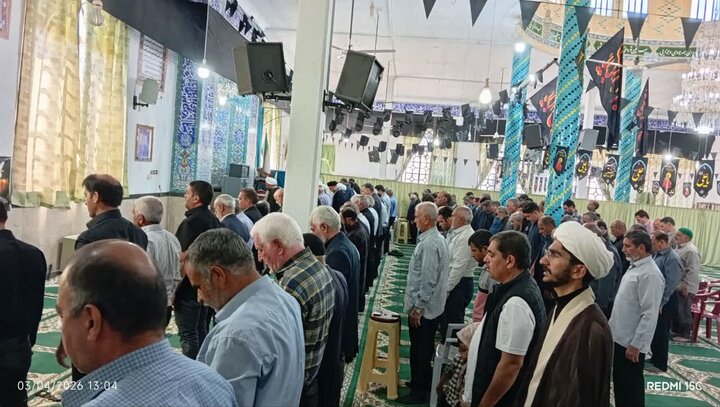 تصاویر/ اقامه نماز جمعه در شهر بهرمان