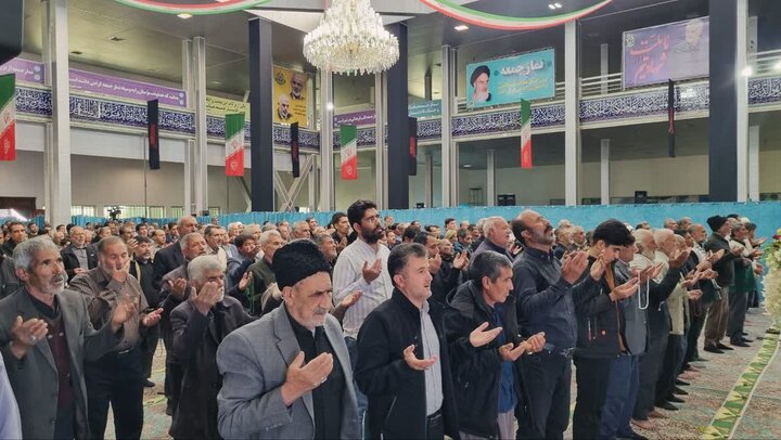تصاویر/ اقامه نماز جمعه در شهر رابر