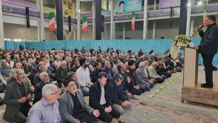 تصاویر/ اقامه نماز جمعه در شهر رابر