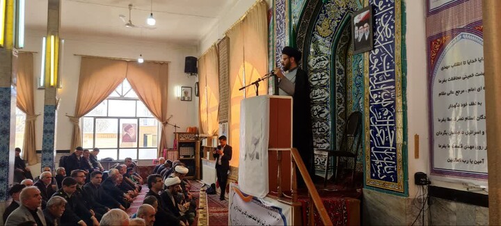 تصاویر/ اقامه نماز جمعه سلطانیه