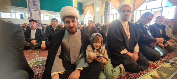 تصاویر/ اقامه نماز جمعه سلطانیه