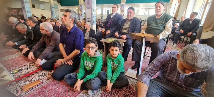 تصاویر/ اقامه نماز جمعه سلطانیه