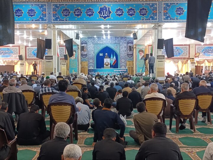 نماز جمعه بوشهر به روایت تصویر