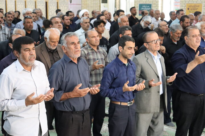 نمازجمعه بندر دیّر به روایت تصویر