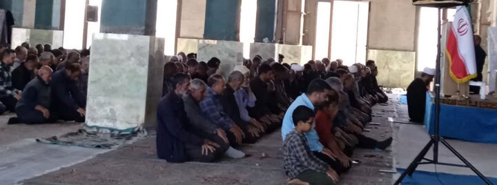 تصاویر/ اقامه نماز جمعه در شهر محی آباد