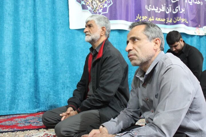 تصاویر/ اقامه نماز جمعه در شهر جوپار