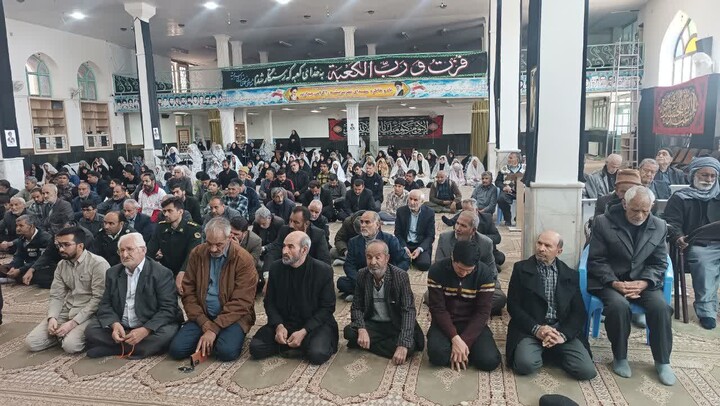 تصاویر| / نماز جمعه عبادی و سیاسی سربیشه