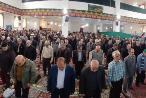 تصاویر/ اقامه نماز جمعه شهرستان بیجار
