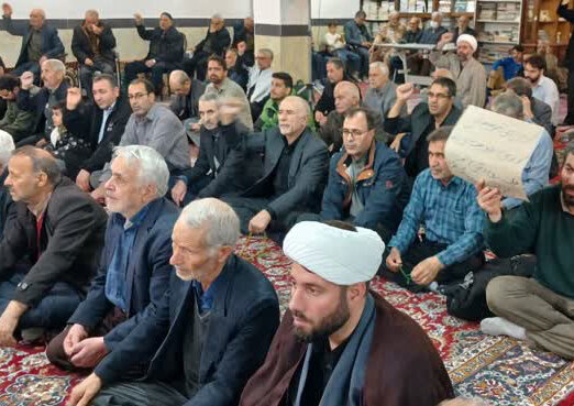 تصاویر/ اقامه نماز جمعه شهرستان بیجار