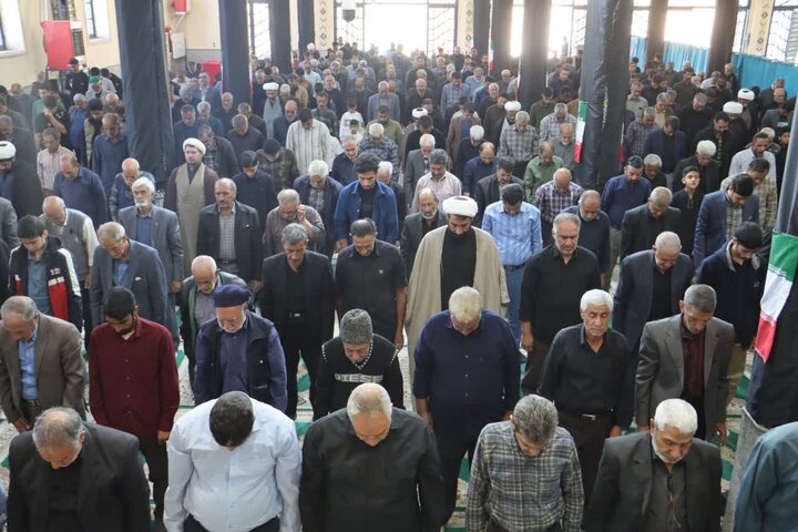 تصاویر/ اقامه نماز جمعه در شهر ماهان