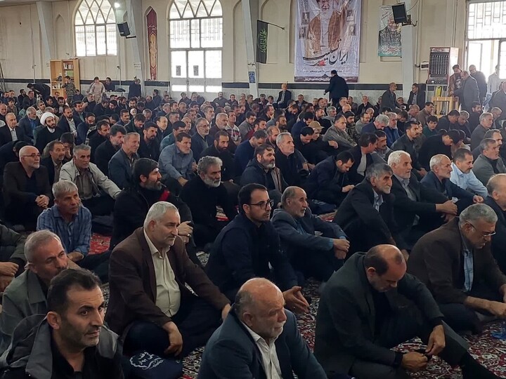 تصاویر / اقامه نماز جمعه بهار
