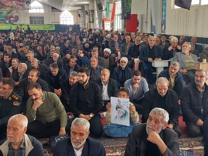 تصاویر / اقامه نماز جمعه بهار