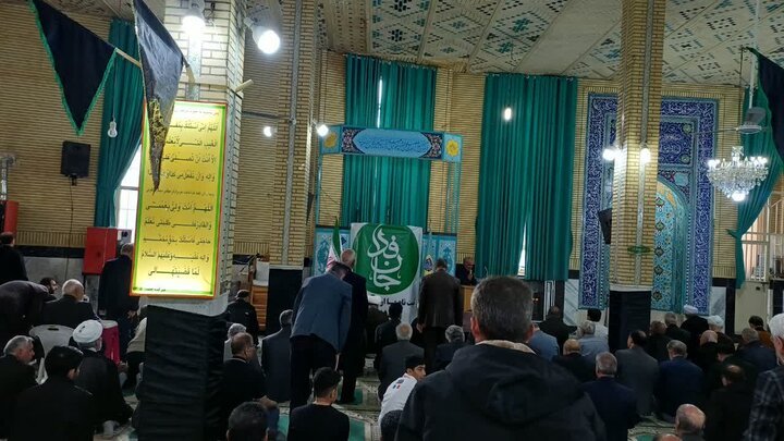 تصاویر/اقامه نماز عبادی سیاسی جمعه در زرندیه