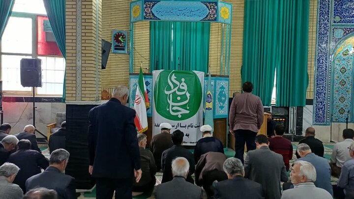 تصاویر/اقامه نماز عبادی سیاسی جمعه در زرندیه