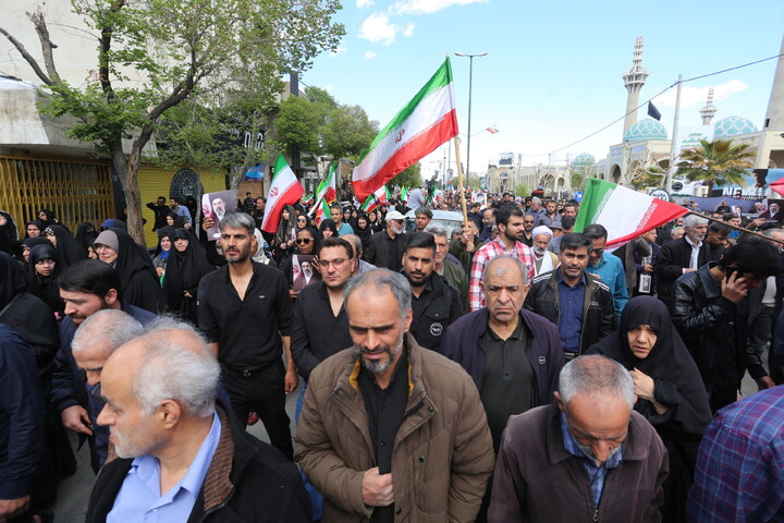 تصاویر / تشییع پنج شهید جنگ رمضان ارتش جمهوری اسلامی در اصفهان