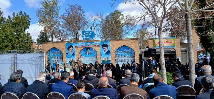 تصاویر/مراسم هفتم "خلبان شهید محمد رحیمیان" در گلزارشهدای اراک