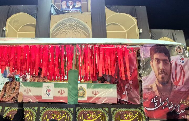 تصاویر/ تشییع شهید عبدالرضا ابولی پناه در تفت و زادگاهش روستای رحیم آباد