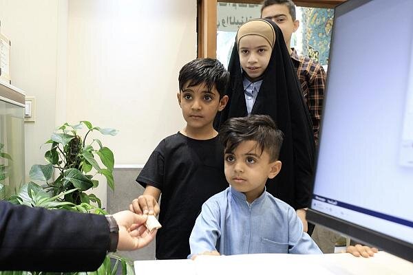 Children participate in Al-Abbas Holy Shrine initiative to support the Iranian and Lebanese people