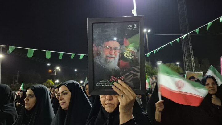 تصاویر/ سی و چهارمین قرار انقلابی مردم شهر عنبرآباد