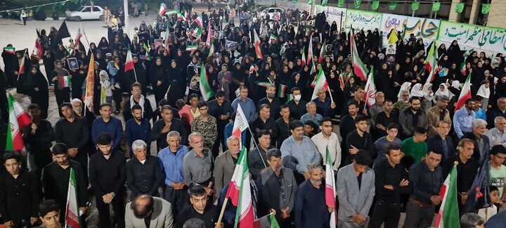 تصاویر/ سی و چهارمین قرار انقلابی مردم شهر عنبرآباد