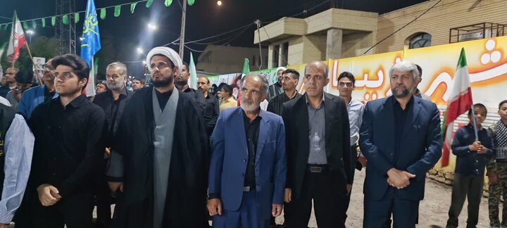تصاویر/ سی و چهارمین قرار انقلابی مردم شهر عنبرآباد
