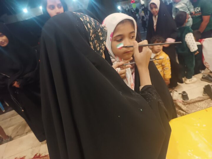 تصاویر/ بانوان طلبه مدرسه علمیه فاطمه الزهرا(س) بم پای کار تجمعات شبانه