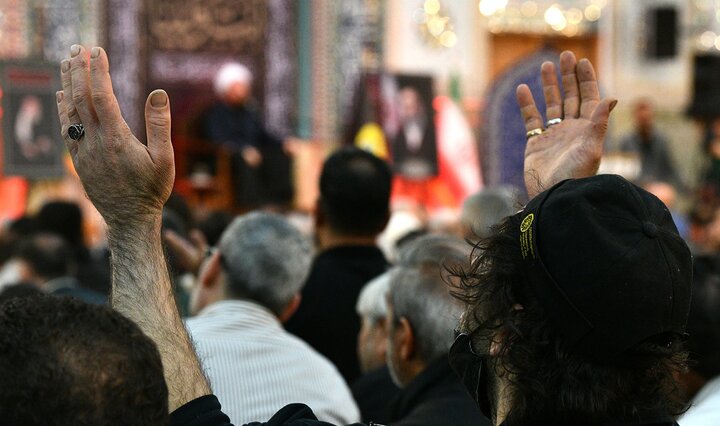 تصاویر/ مراسم شب وفات حضرت عبدالعظیم(ع) در آستان مقدس