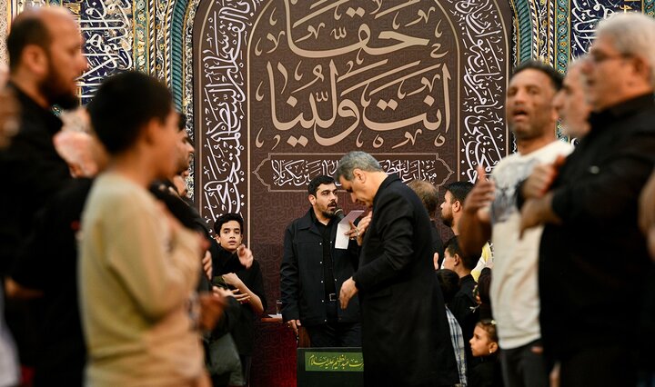 تصاویر/ مراسم شب وفات حضرت عبدالعظیم(ع) در آستان مقدس