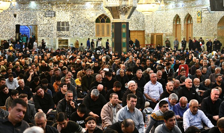 تصاویر/ مراسم شب وفات حضرت عبدالعظیم(ع) در آستان مقدس