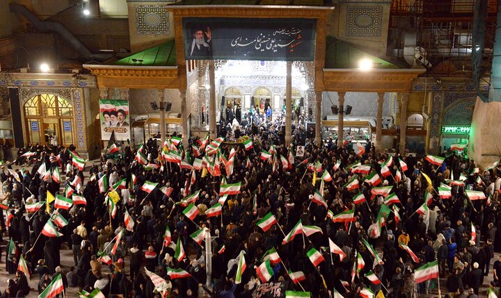 تصاویر/ اجتماع عاشقان حضرت عبدالعظیم(ع) در صحن امام حسن مجتبی(ع)