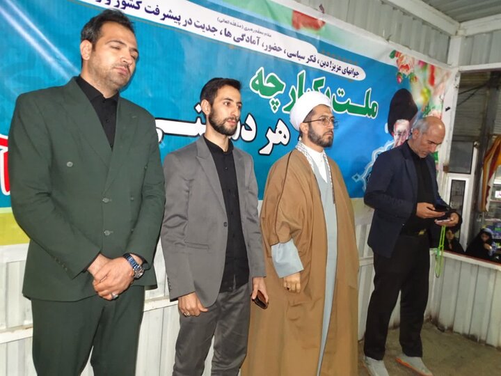 تصاویر/ استمرار تجمعات حمایتی از نظام اسلامی در چهاربرج