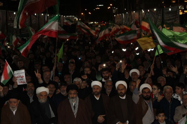 تصاویر/ استمرار تجمعات حمایتی از نظام اسلامی در ماکو