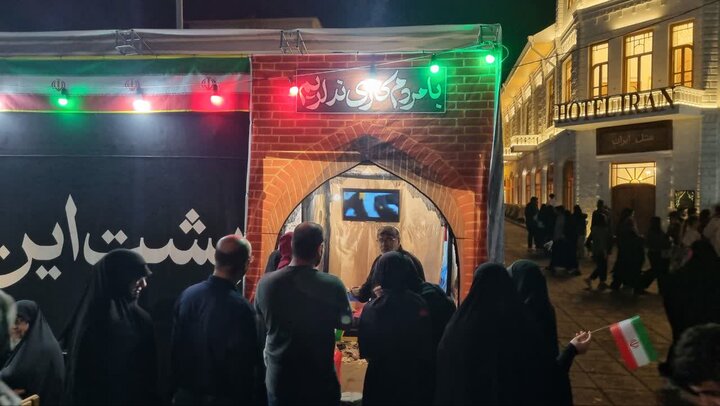 تصاویر/ حضور رئیس اداره کل تبلیغات اسلامی استان گیلان میدان شهرداری رشت