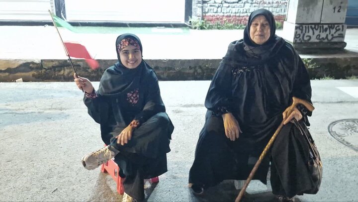 تجمع مردمی جویبار در چهاردهم فروردین