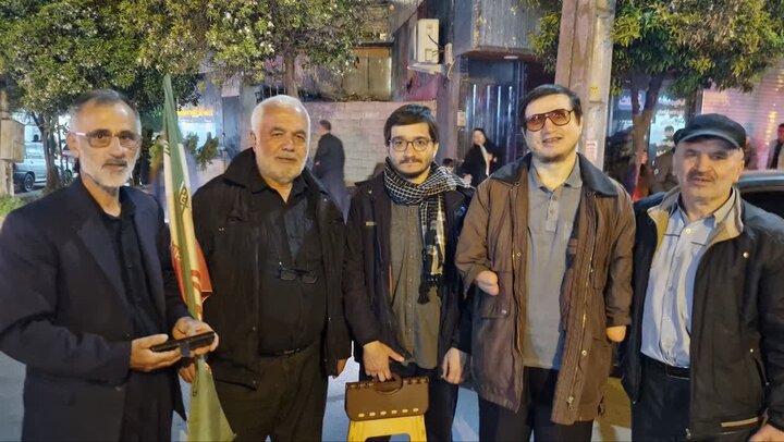 تجمع مردمی جویبار در چهاردهم فروردین