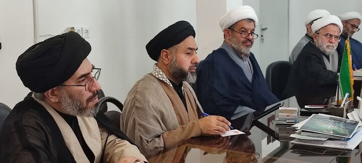 جلسه هم اندیشی اعضای قرارگاه تبلیغ دینی شهرستان آمل