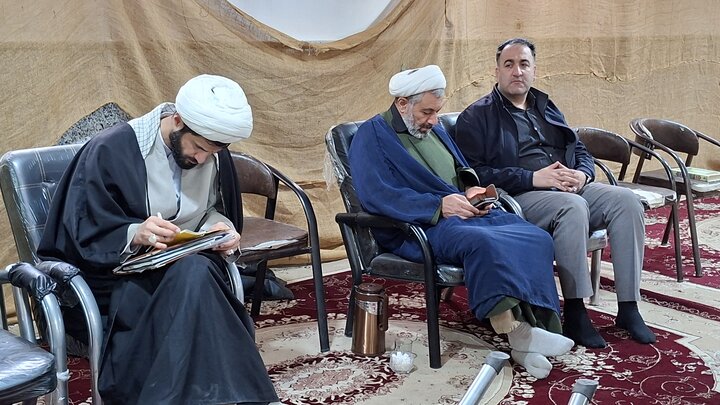 نشست مدیران مدارس علمیه چهارمحال و بختیاری در شرایط جنگی