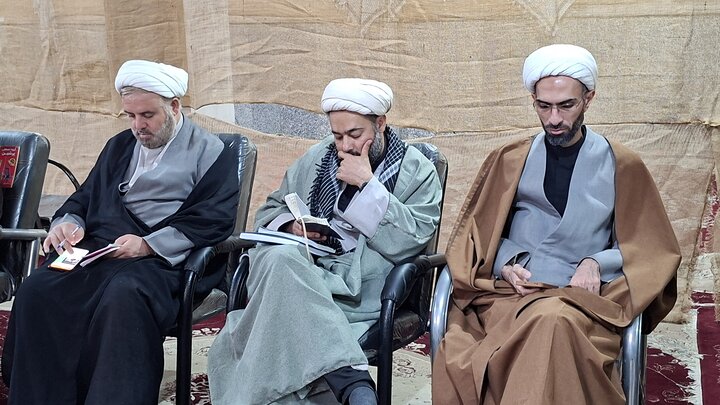نشست مدیران مدارس علمیه چهارمحال و بختیاری در شرایط جنگی