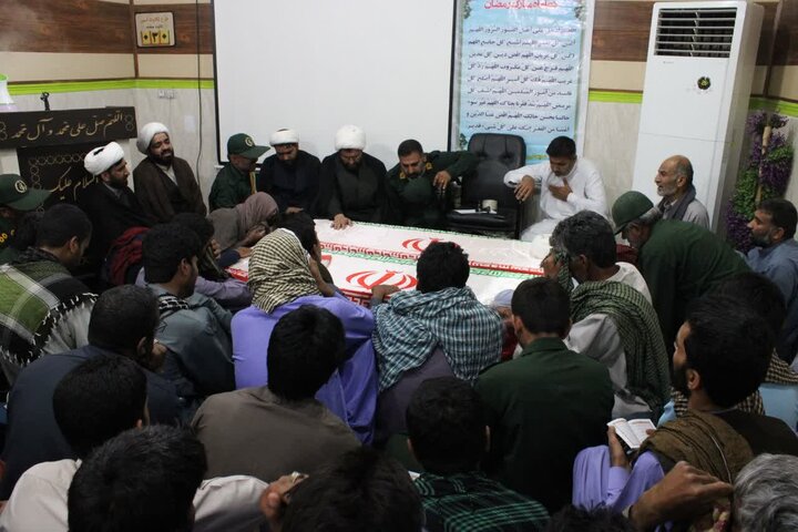 تصاویر/ مراسم تشییع پیکر شهید روحانی حجت‌الاسلام حسین عبداللهی در دلگان