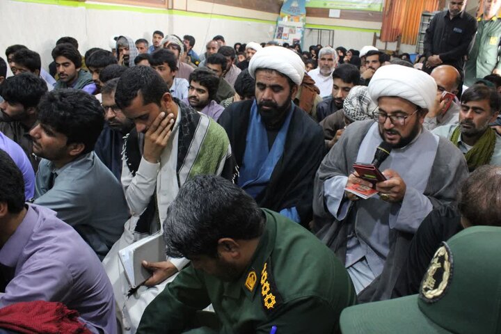 تصاویر/ مراسم تشییع پیکر شهید روحانی حجت‌الاسلام حسین عبداللهی در دلگان