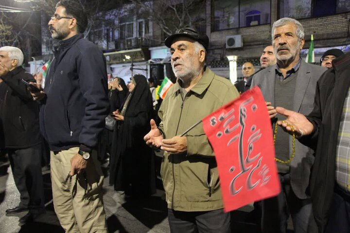 تصاویر/ تجمع هم‌بستگی و انتقام‌جویی مردم ولایتمدار و شهید پرور شهرستان ملایر