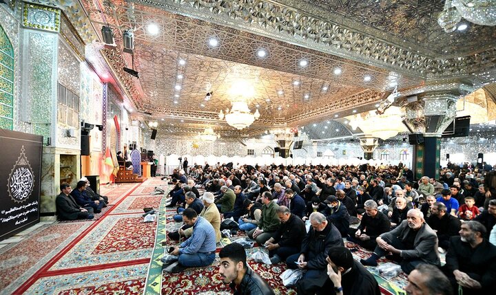 تصاویر/ مراسم عزاداری روز وفات حضرت عبدالعظیم(ع)