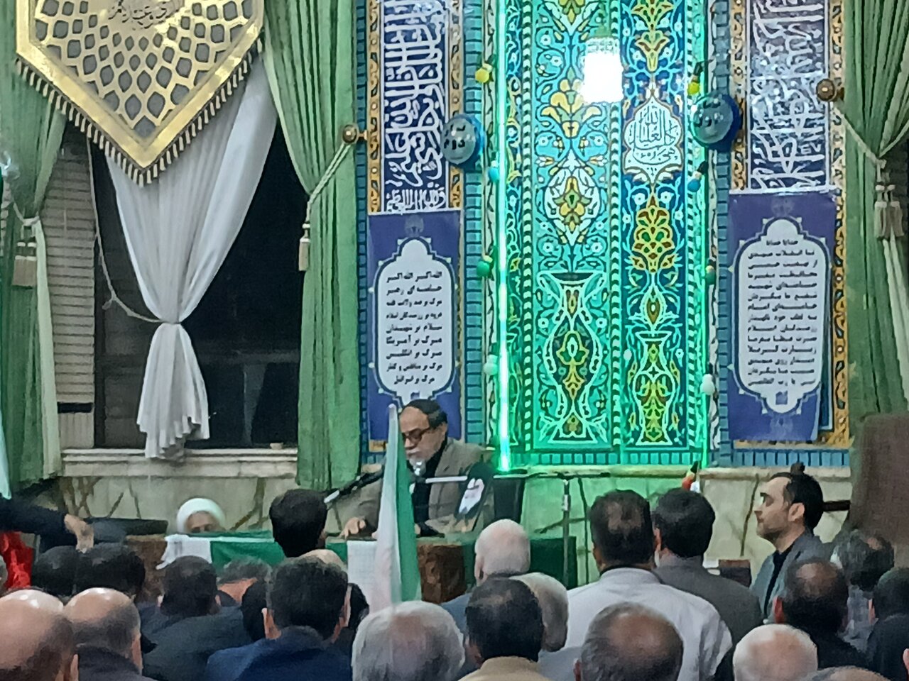 سخنرانی حسن رحیم پور ازغدی عضو شورای عالی انقلاب فرهنگی در مسجدالزهرا مشهد