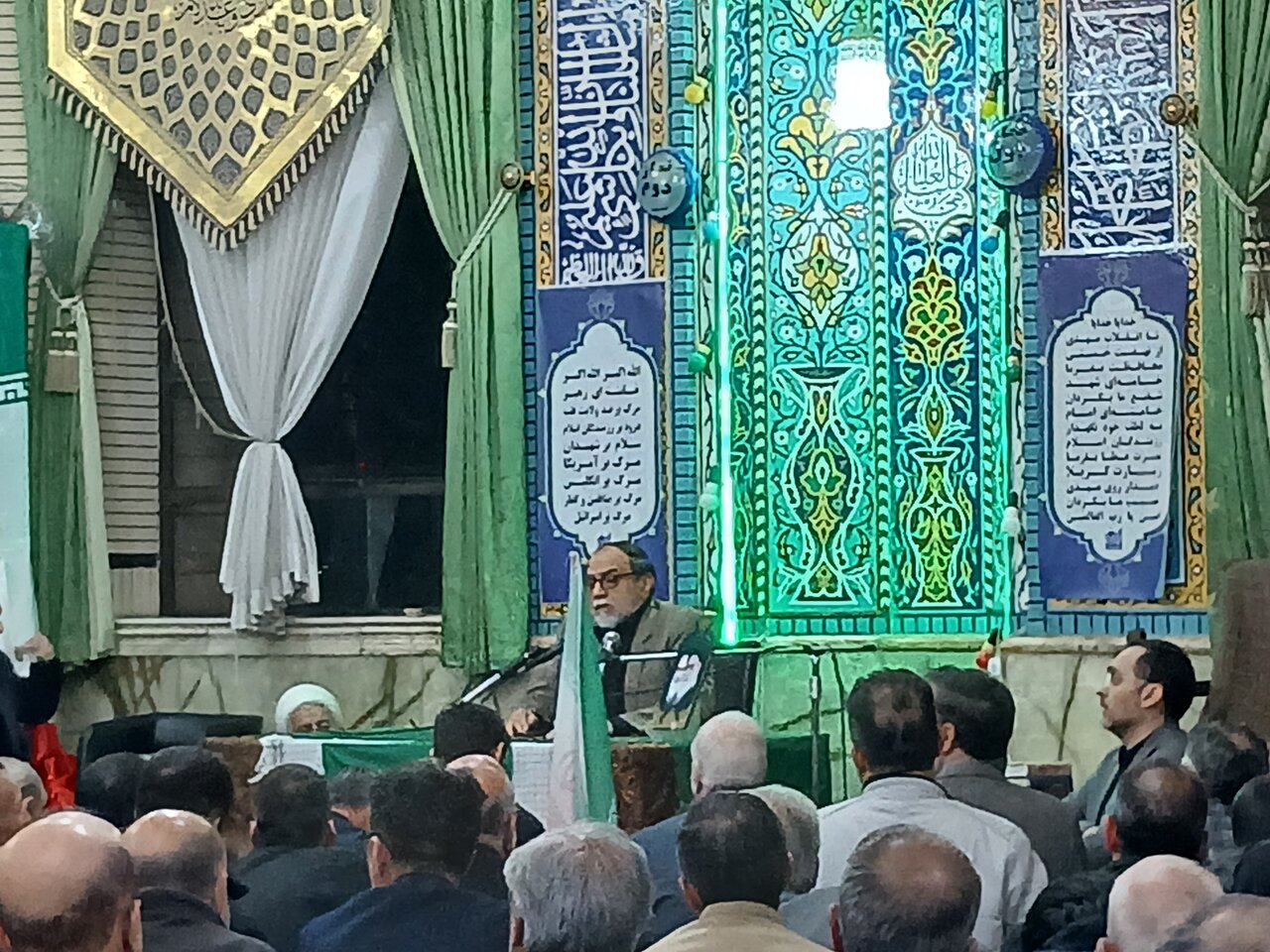 سخنرانی حسن رحیم پور ازغدی عضو شورای عالی انقلاب فرهنگی در مسجدالزهرا مشهد