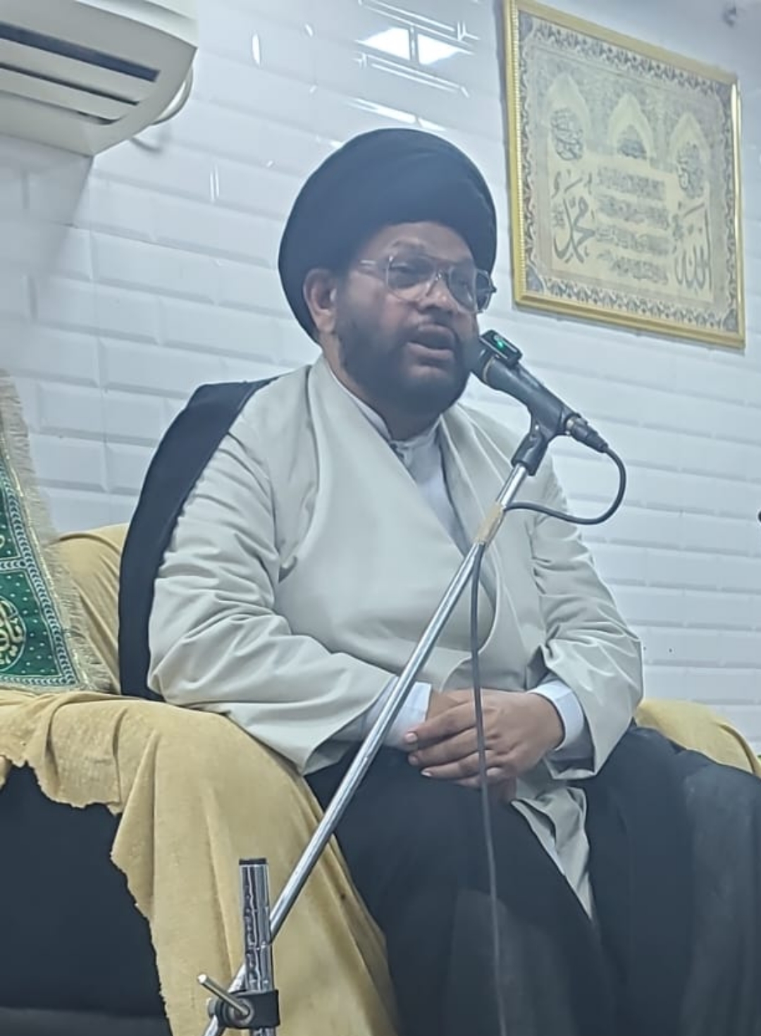 بانی تنظیم المکاتب مولانا سید غلام عسکری کے ایصال ثواب کے لئے ممبئی میں مجالس کا سلسلہ جاری