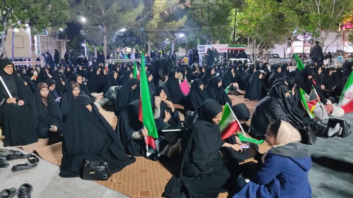 تصاویر/ سی و پنجمین موج حضور مردم‌ کشکوئیه در خیابان ها