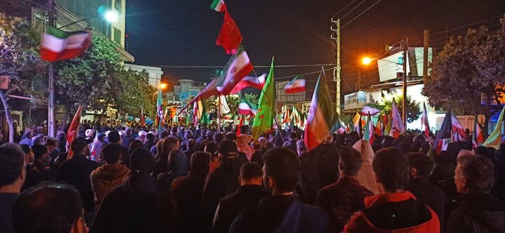 تجمع مردمی مردم شهرستان جویبار در 15 فروردین